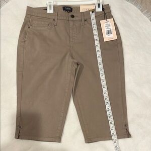 NYDJ Khaki Cropped Pants